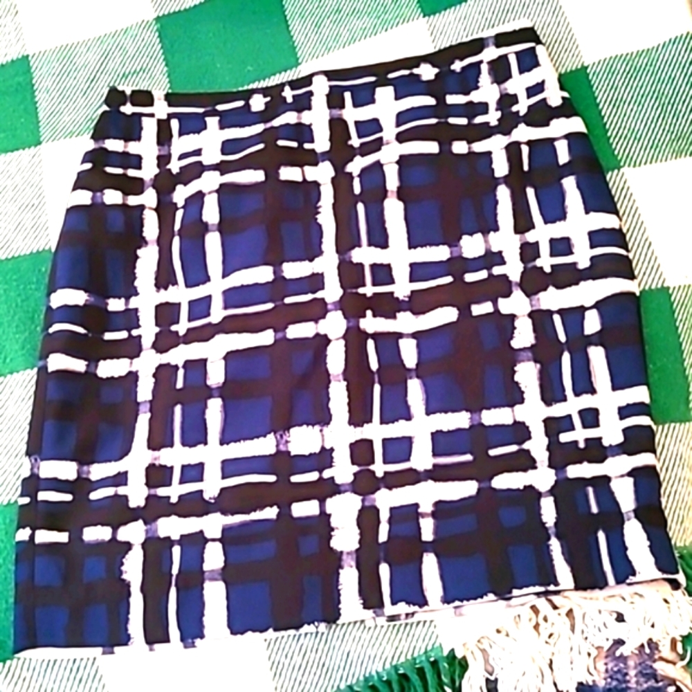 Amazing modern plaid skirt
